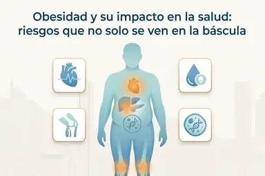 Obesidad y su impacto en la salud: riesgos que no solo se ven en la báscula